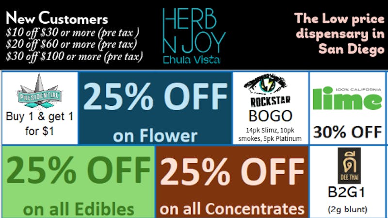 HerbNJoy - Chula Vista HerbNJoy special deals