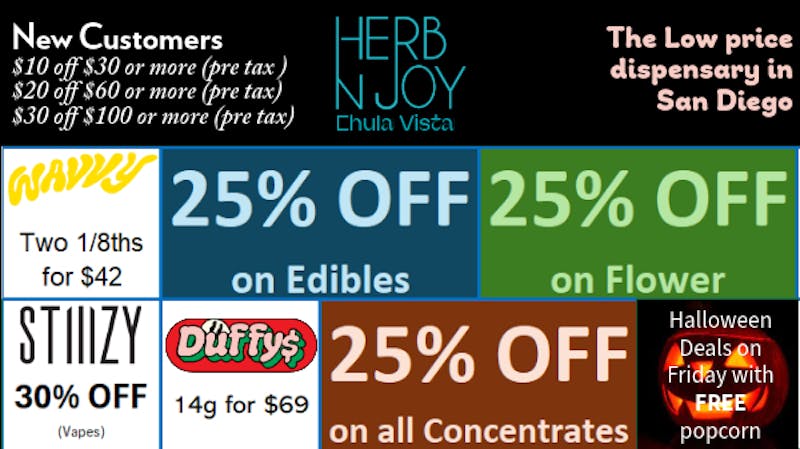 HerbNJoy - Chula Vista HerbNJoy special deals