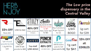 HerbNJoy - Hanford Exciting deals at HerbNJoy Hanford