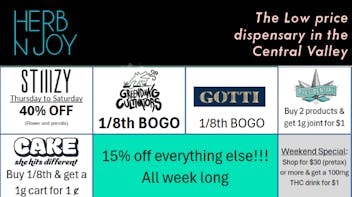 HerbNJoy - Hanford Exciting deals at HerbNJoy Hanford