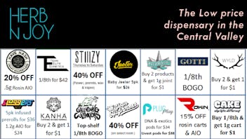 HerbNJoy - Hanford Exciting deals at HerbNJoy Hanford