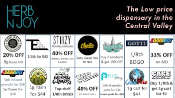 HerbNJoy - Hanford Exciting deals at HerbNJoy Hanford