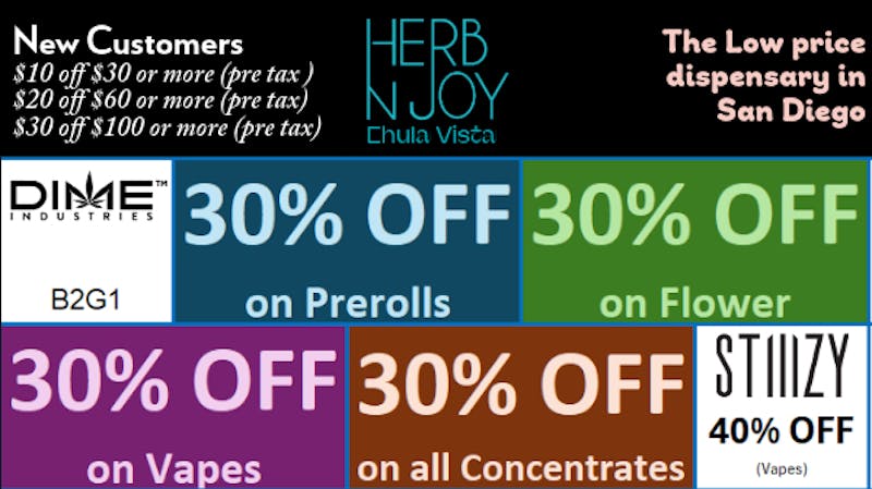 HerbNJoy - Chula Vista HerbNJoy special deals
