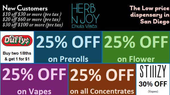 HerbNJoy - Chula Vista HerbNJoy special deals