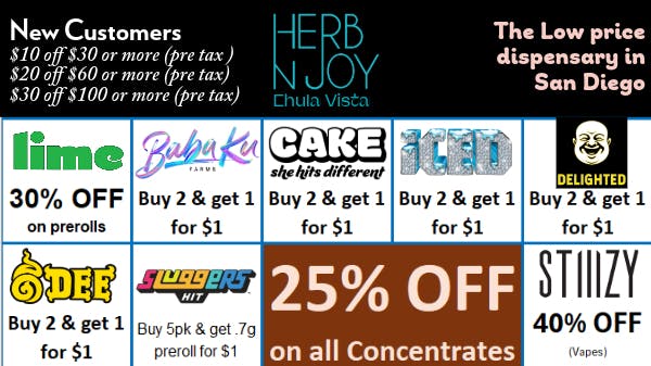 HerbNJoy - Chula Vista HerbNJoy special deals
