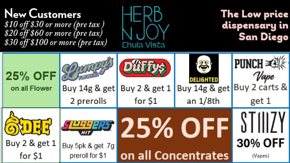 HerbNJoy - Chula Vista HerbNJoy special deals