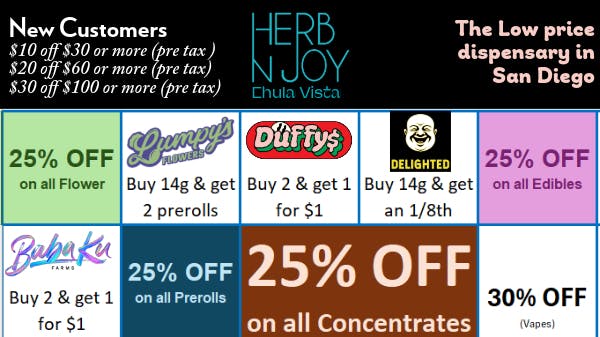 HerbNJoy - Chula Vista HerbNJoy special deals
