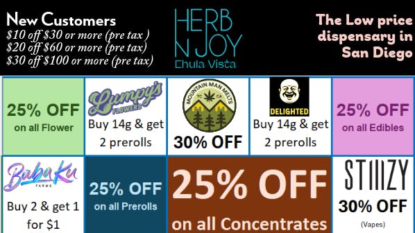 HerbNJoy - Chula Vista HerbNJoy special deals