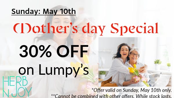 HerbNJoy - Chula Vista 30% OFF Lumpy's