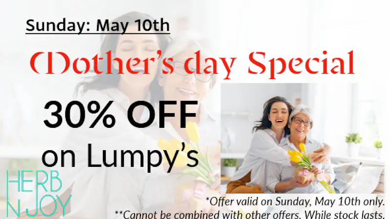 HerbNJoy - Chula Vista 30% OFF Lumpy's