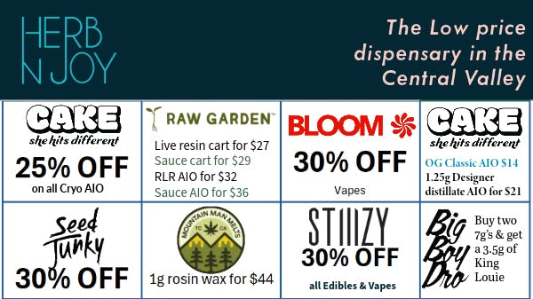 HerbNJoy - Hanford Weekly deals at HerbNJoy Hanford