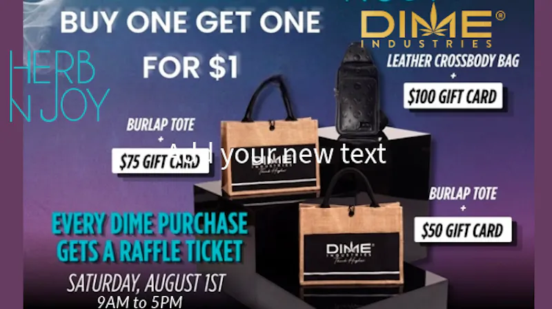 HerbNJoy - Hanford Dime Takeover - Special offers & Prizes