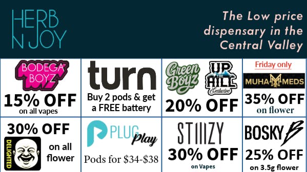 HerbNJoy - Hanford Weekly deals at HerbNJoy Hanford