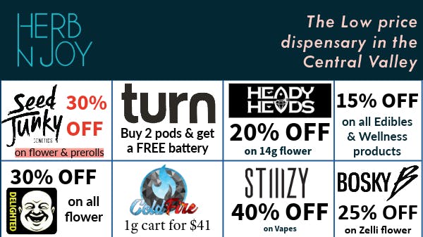 HerbNJoy - Hanford Weekly deals at HerbNJoy Hanford