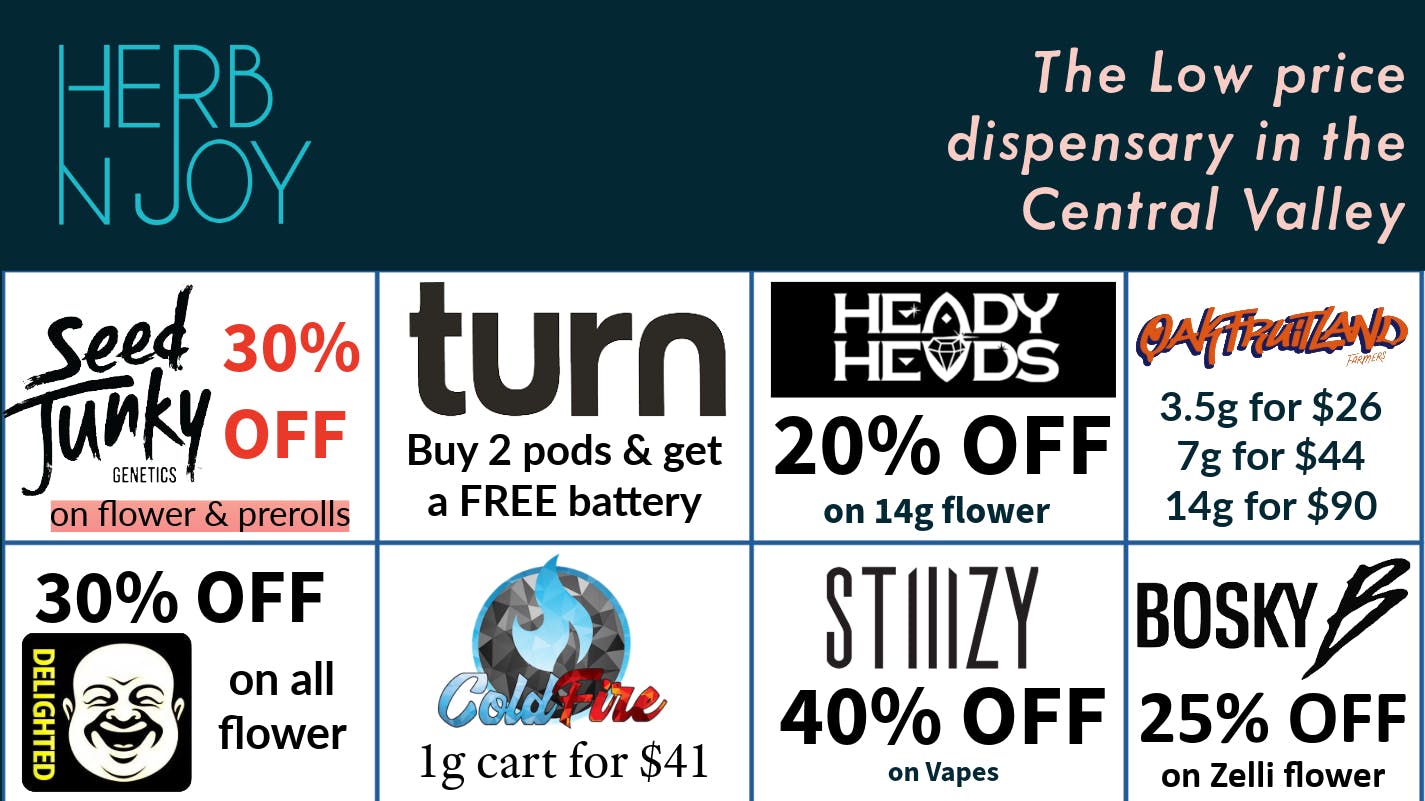 HerbNJoy - Hanford Weekly deals at HerbNJoy Hanford