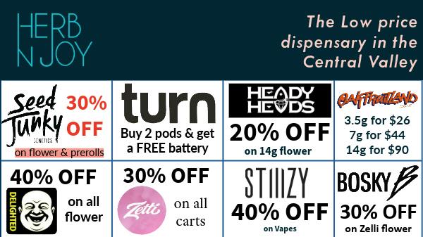 HerbNJoy - Hanford Weekly deals at HerbNJoy Hanford