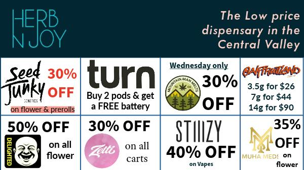 HerbNJoy - Hanford Weekly deals at HerbNJoy Hanford