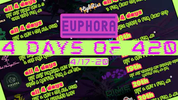 Euphora - Muskogee 420 X 4 DAYS OF DEALS