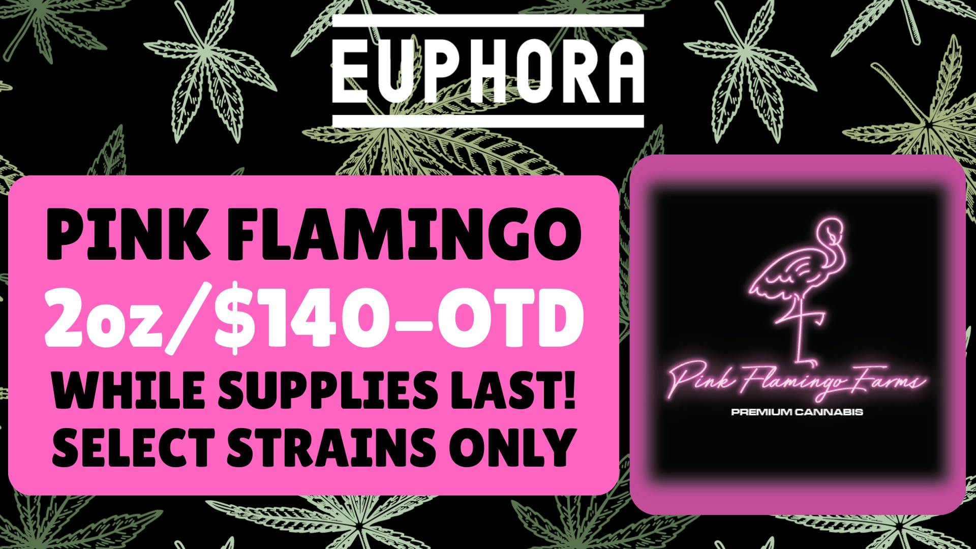 Euphora - E. 61st PINK FLAMINGO - 2oz/$140 OTD