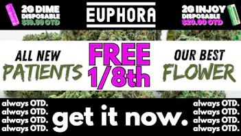 Euphora - Muskogee NEW PATIENTS FREE 1/8th
