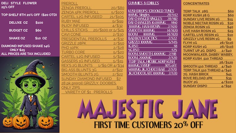 Majestic Jane 20% off TOP SHELF 8TH! NO DOUBLE STACKING!