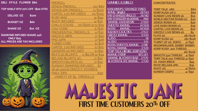 Majestic Jane 20% off TOP SHELF 8TH! NO DOUBLE STACKING!
