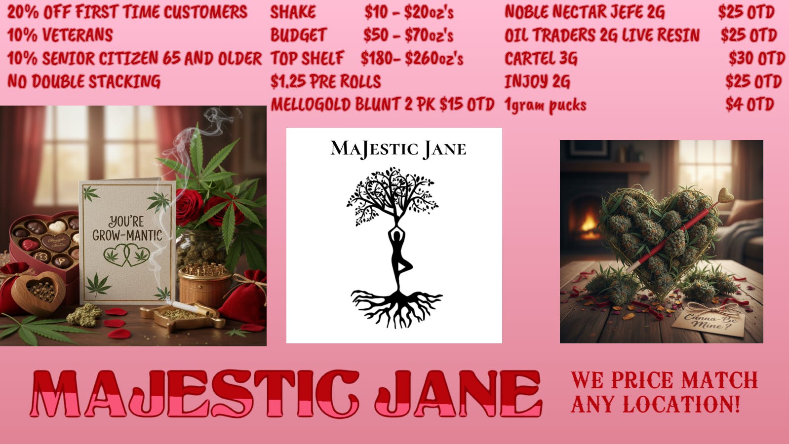 Majestic Jane WE PRICE MATCH!