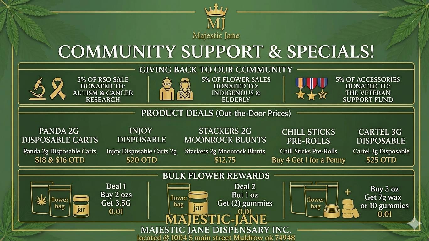 Majestic Jane 20% off 1st time out of state customer!