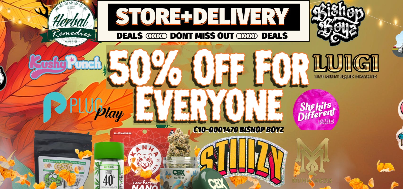 Bishop Boyz BIG DISCOUNT 50% OFF!