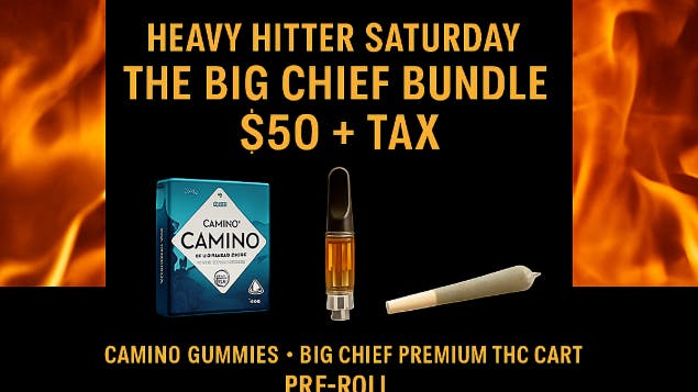 Big Chief Cannabis Dispensary 🔥 HEAVY HITTER SATURDAY – The Big Chief Bundle