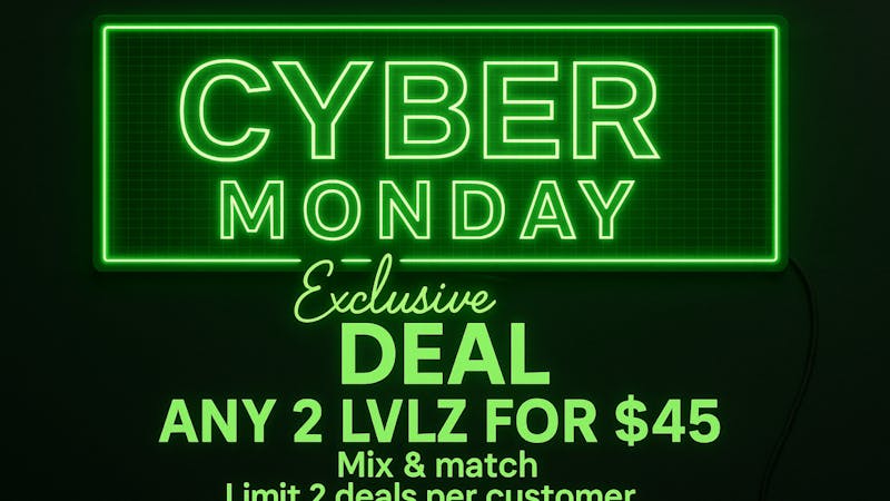 Big Chief Cannabis Dispensary Cyber Monday LVLZ
