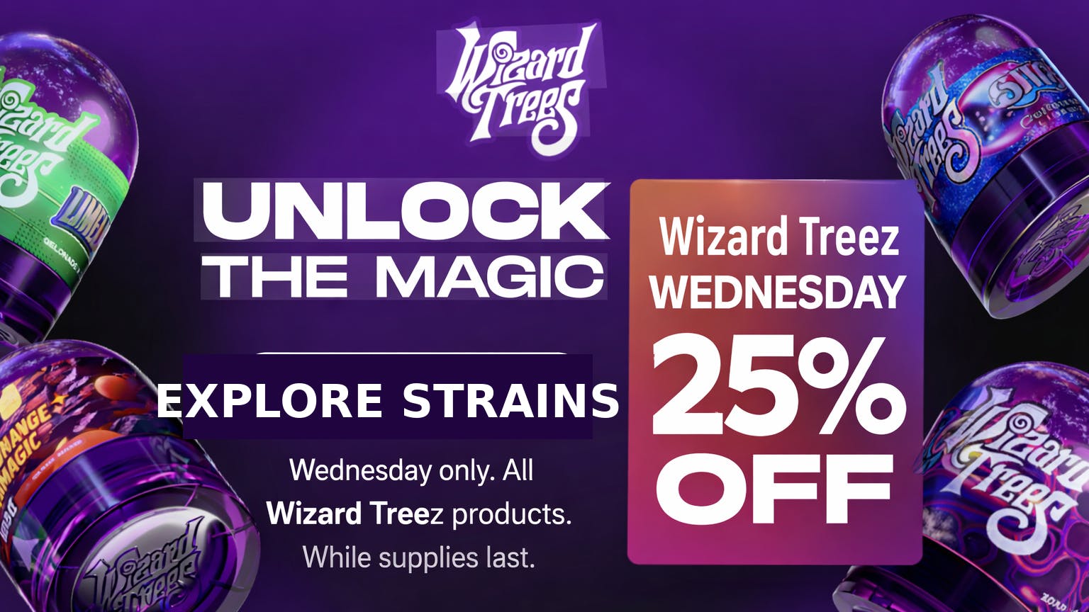 Big Chief Cannabis Dispensary Wizard Tree Wednesday