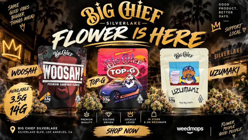 Big Chief Cannabis Dispensary Big Chief Flower Is Here 🌿