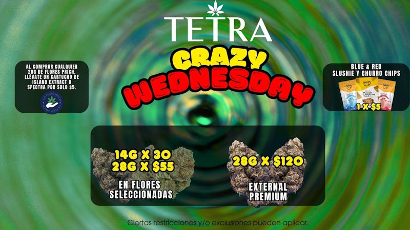 TETRA - PONCE Crazy Wednesday!!
