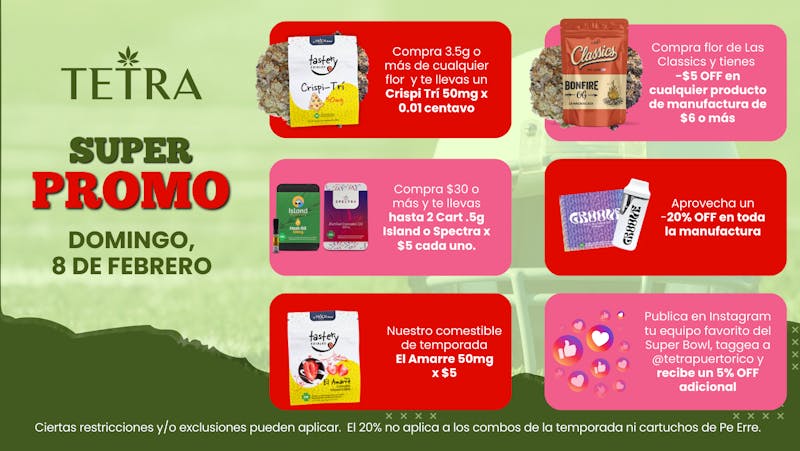 TETRA - MANATÍ 🔥 SUPER PROMO TETRA – SOLO POR TIEMPO LIMITADO 🔥