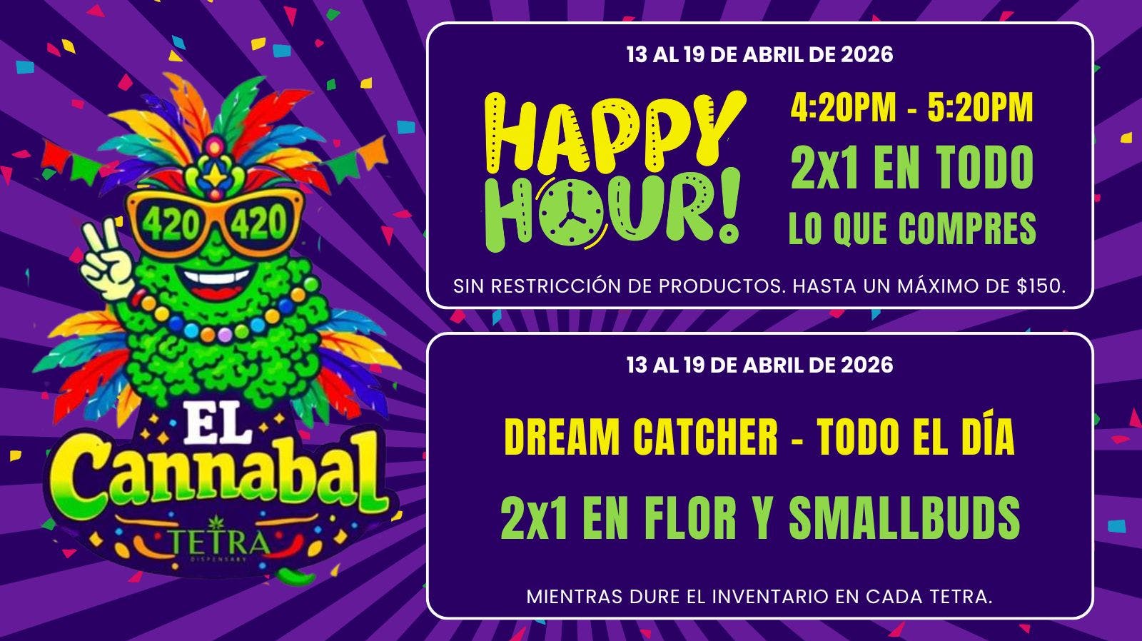 TETRA - ISLA VERDE El Cannabal!!!