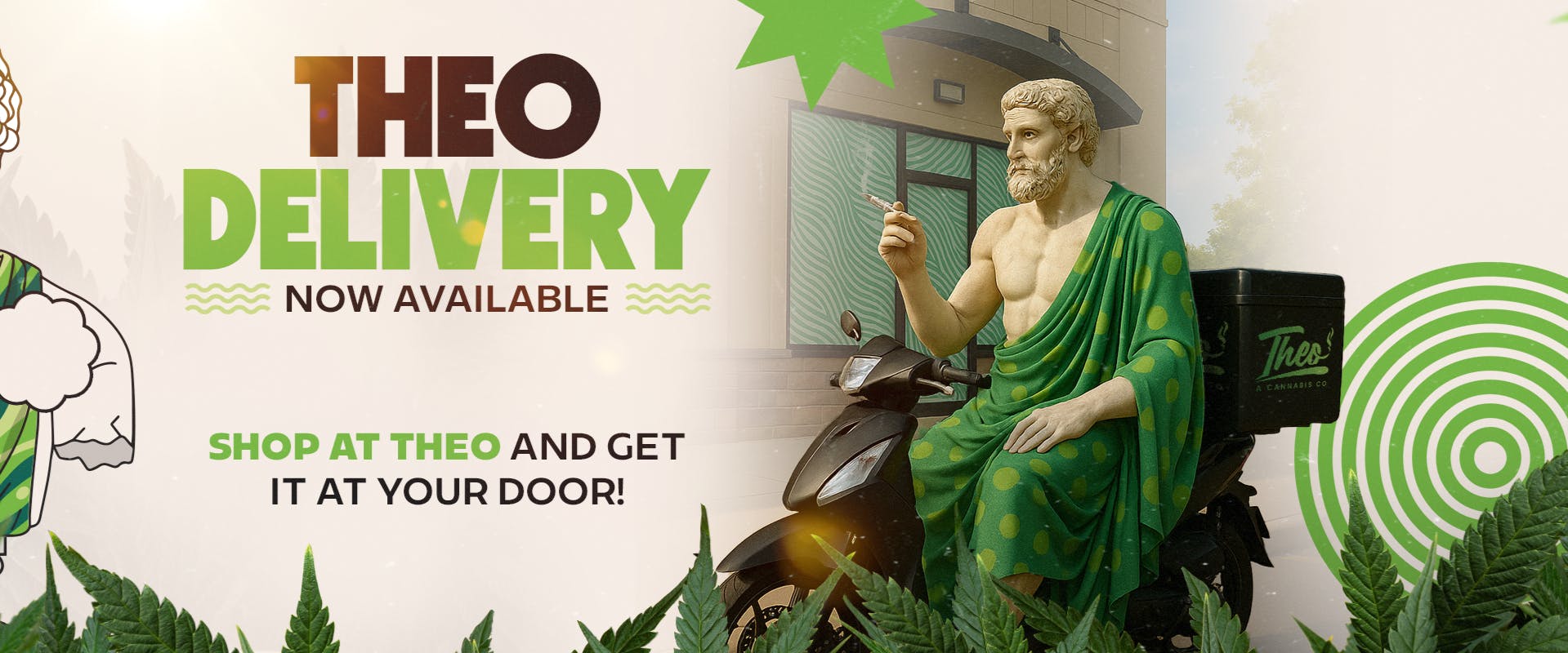 Theo Cannabis Delivery FIRST TIME ORDER