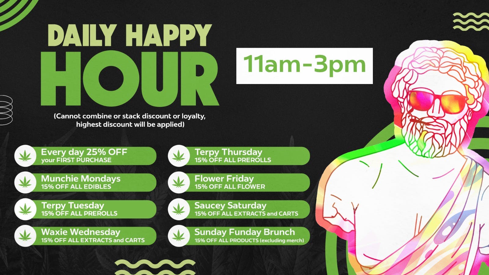 Theo Cannabis Daily Happy Hour