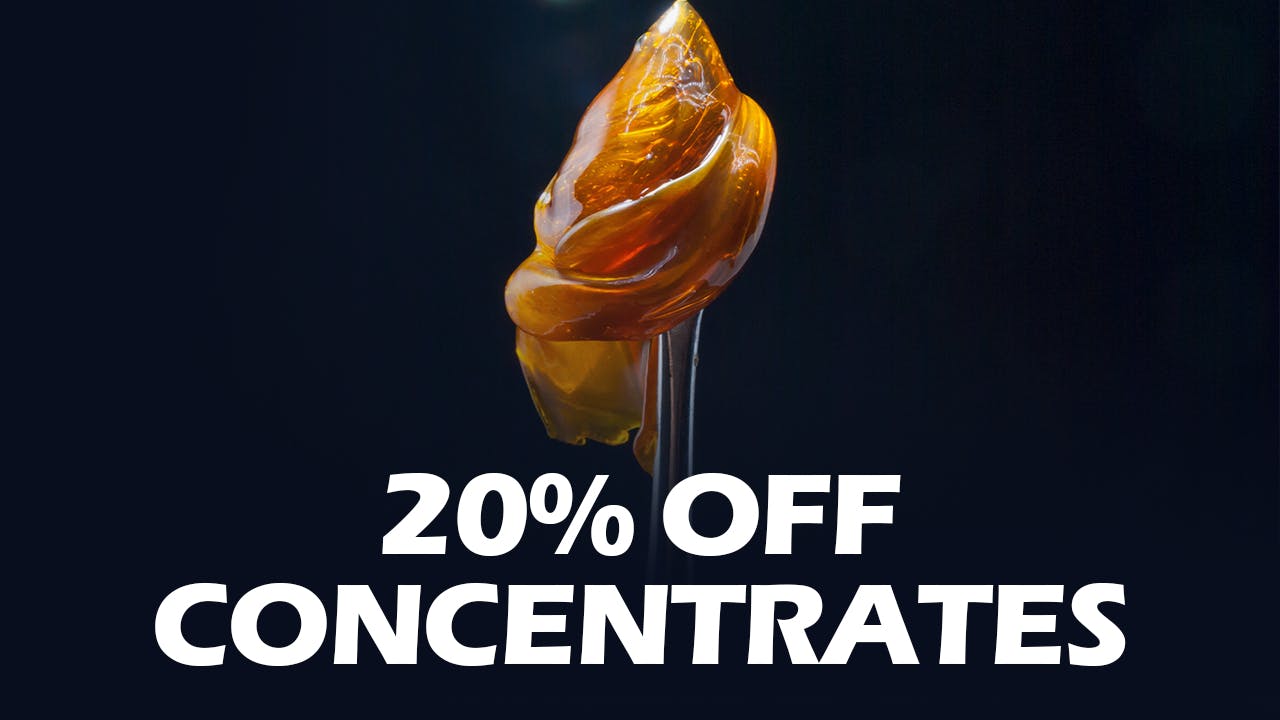 American ReLeaf 20% off ALL Dabs, Carts, & Concentrates