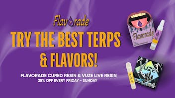 Off the Charts - Corona Flavorade & Vuze 25% OFF