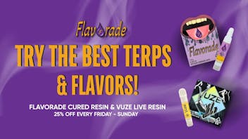 Off The Charts/BAM - Miramar Flavorade & Vuze 25% OFF
