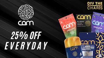 Off the Charts - Corona 25% Off Cam Everyday
