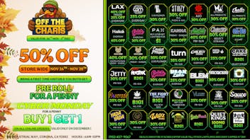 Off the Charts - Corona Danksgiving Is Here 🔥💚🦃 SEE OUR %50 OFF SAVINGS