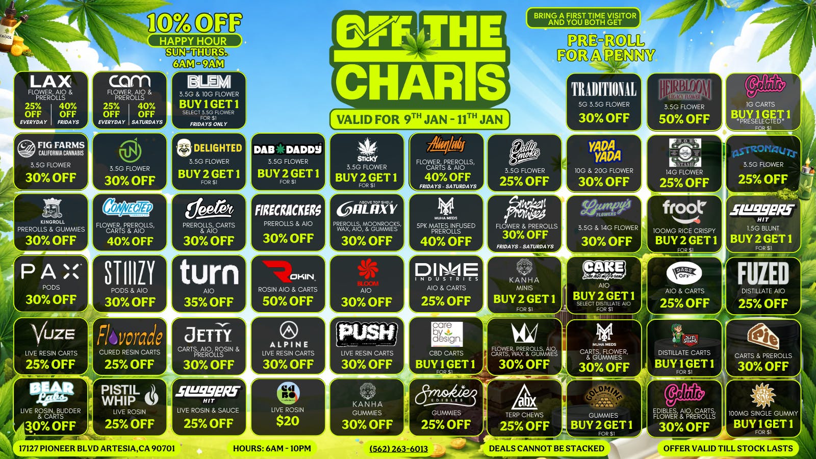 Off The Charts - Artesia Loud enough to snitch on itself 🍃🔥