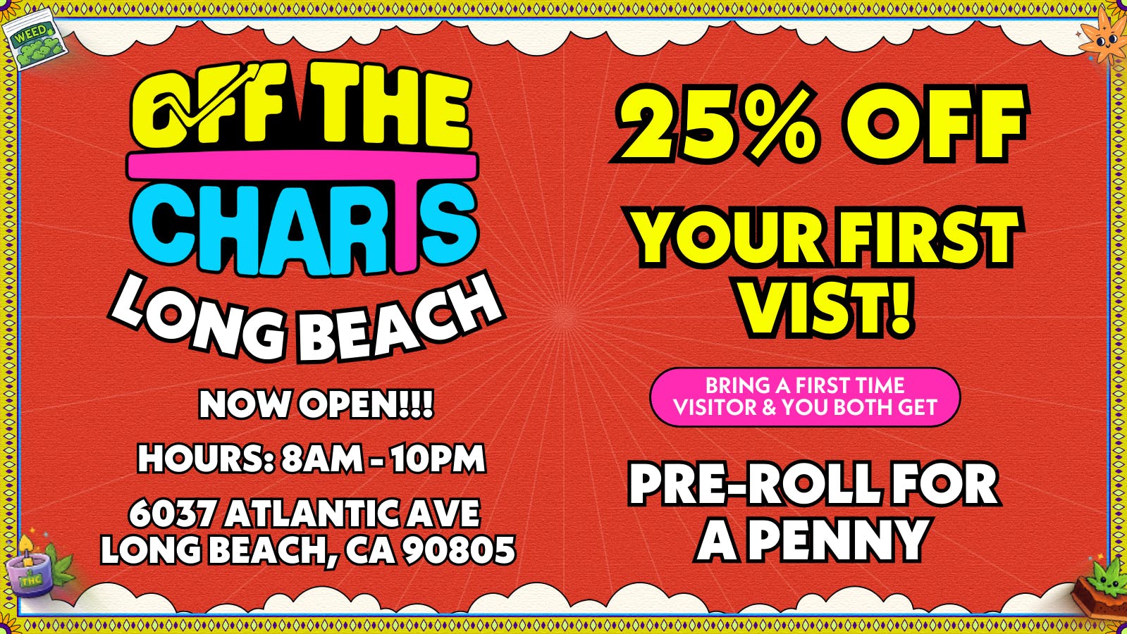 Off the Charts - Long Beach 🔥OTC LONG BEACH NOW OPEN‼️🔥