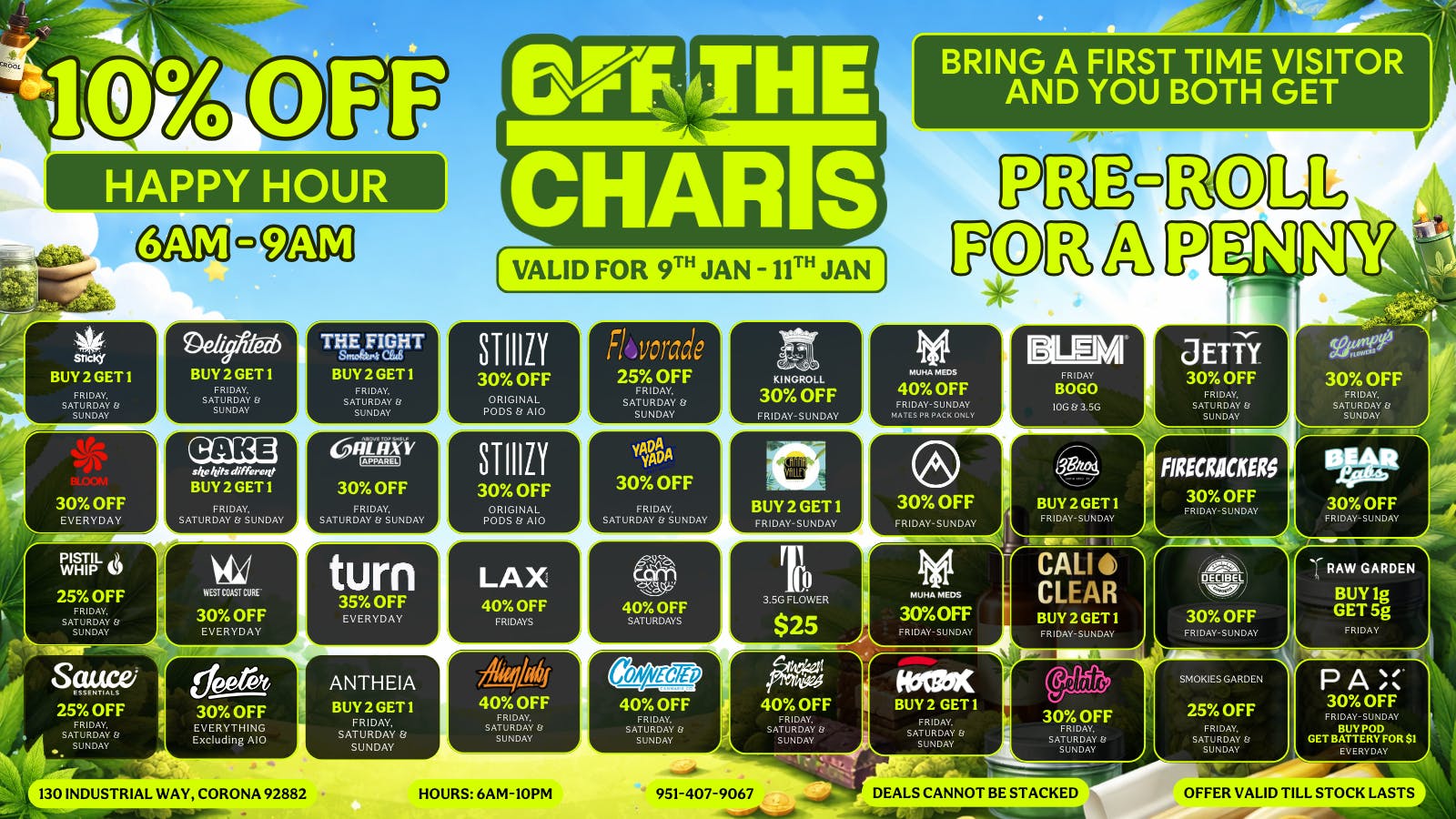 Off the Charts - Corona OTC HAS DEALS ALL YEAR ✨ 🔥✨ 🔥