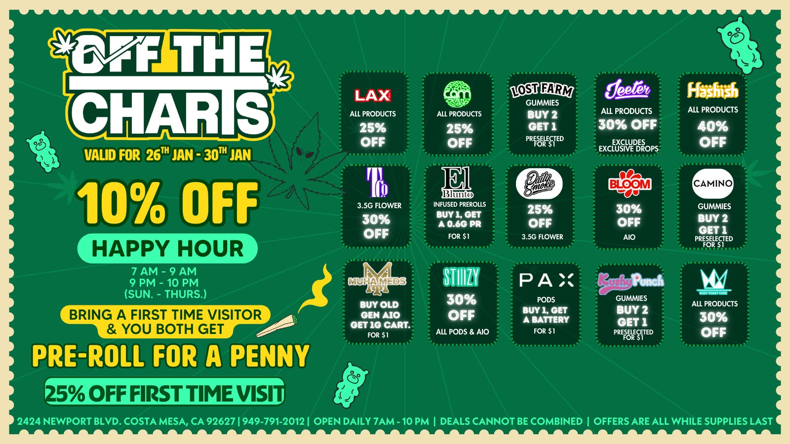 Off the Charts - Newport 🌞✨DEALS WAITING FOR YOU✨🌞