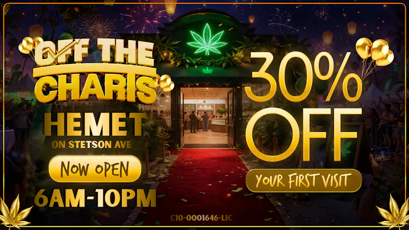 Off The Charts - Hemet on Stetson Ave 🔥Off The Charts Hemet on Stetson NOW OPEN 🔥