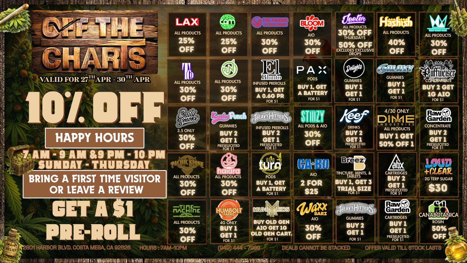 Off The Charts - Costa Mesa 🧠💰GET YOUR MIND RIGHT💰🧠