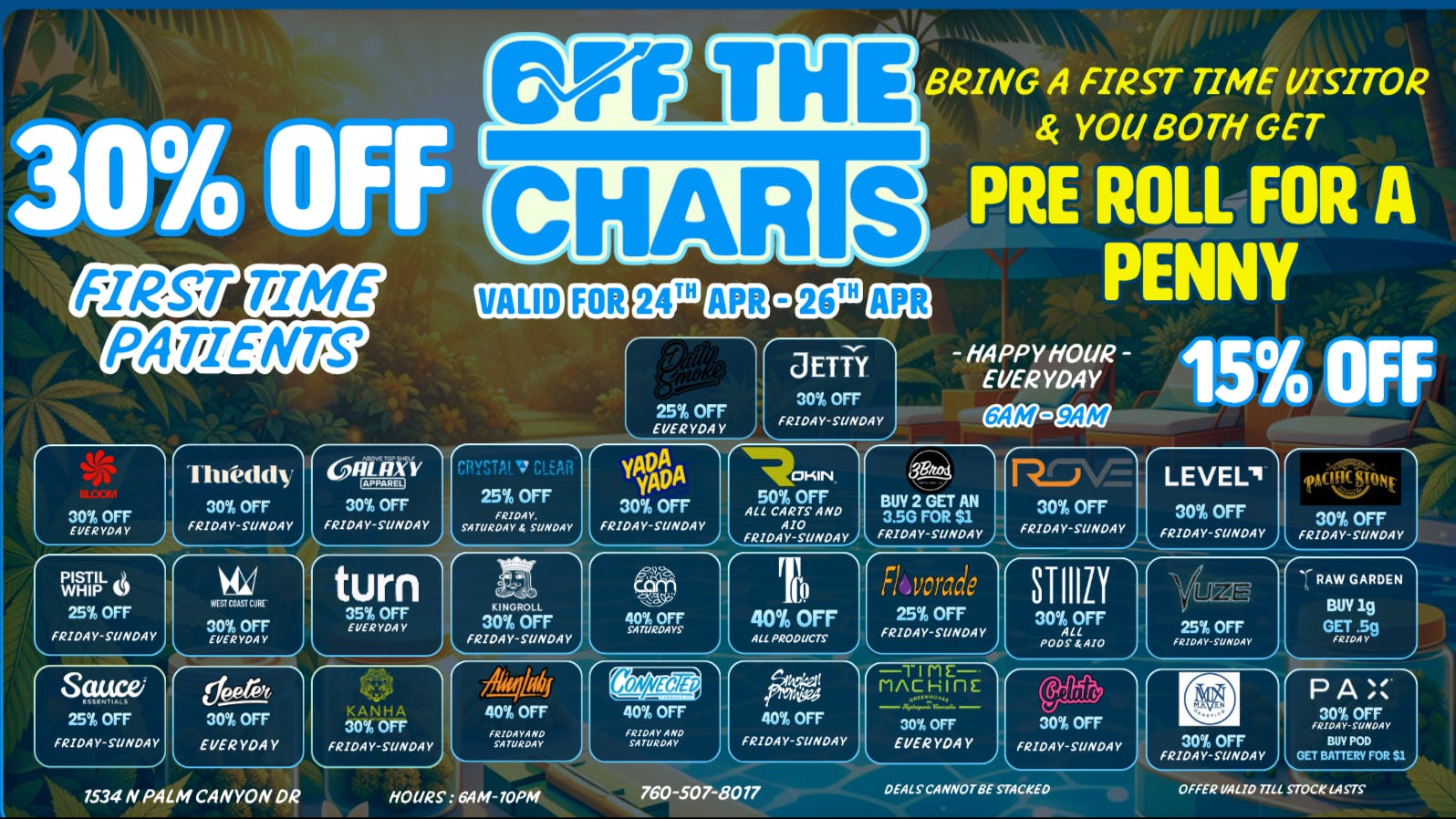 Off the Charts - Palm Springs North BEST IN THE VALLEY!